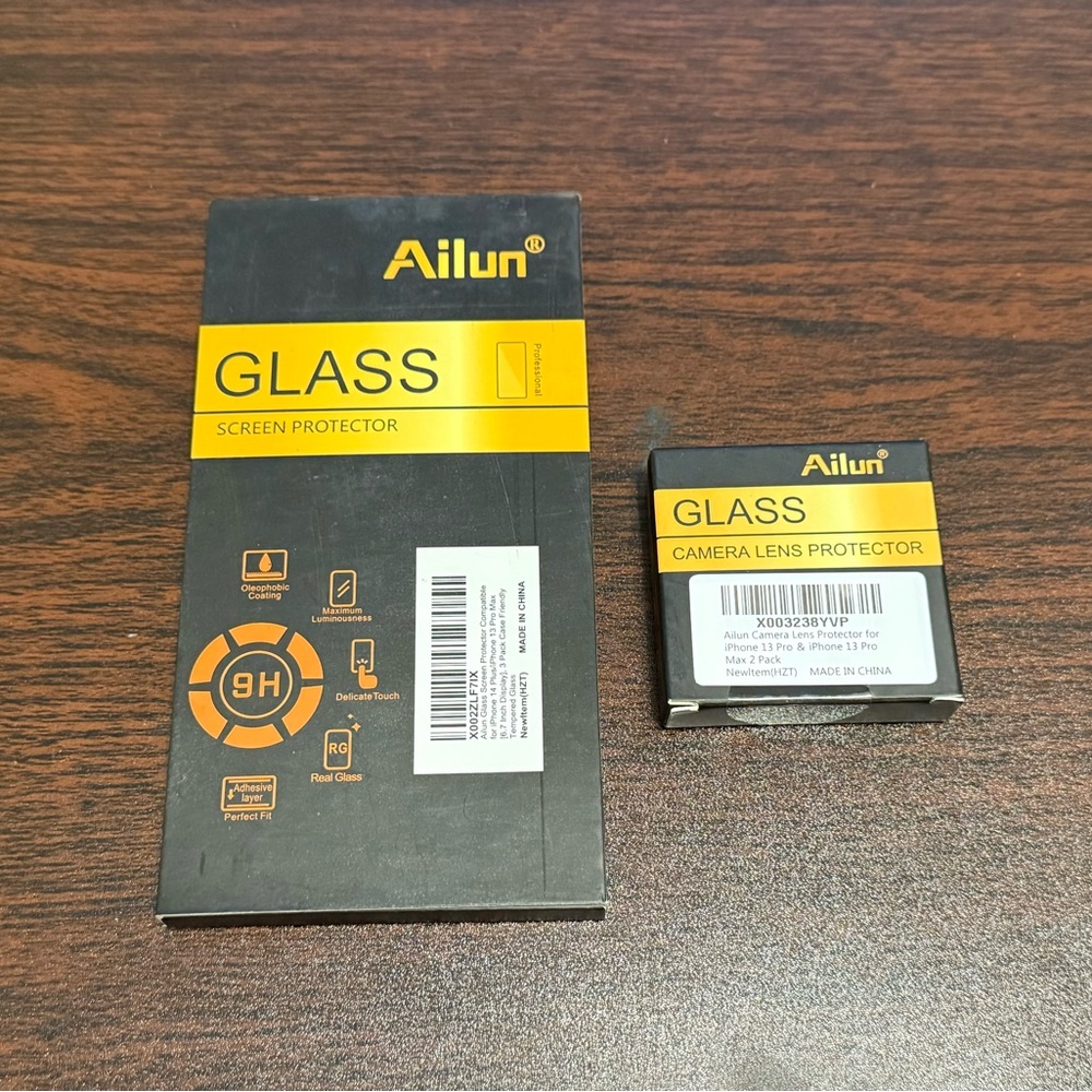 iPhone 13 Pro Max Glass Screen/Camera Protectors